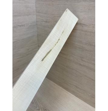 Клён Белый Явор, Волнистый Универсальная заготовка Радиал А Волна АА 24.5х70-53х560 мм-5