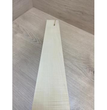 Клён Белый Явор, Волнистый Универсальная заготовка Радиал А Волна АА 24.5х70-53х560 мм-3