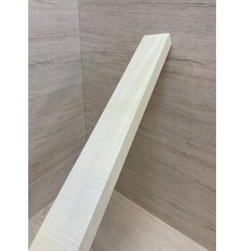 Клён Белый Явор, Волнистый Универсальная заготовка Радиал А Волна АА 24.5х70-53х560 мм-9