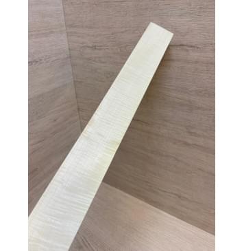 Клён Белый Явор, Волнистый заготовка грифа для Безголовой гитары Смешанный АА Волна АА 26.5х57-47х560 мм (АКЦИЯ)-7