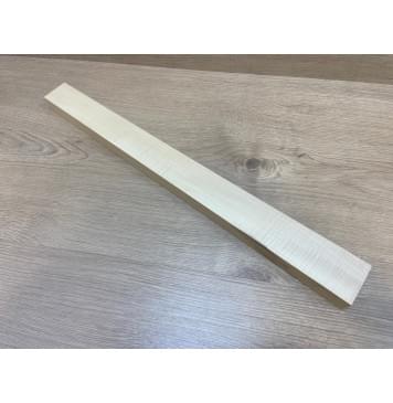 Клён Белый Явор, Волнистый заготовка грифа для Безголовой гитары Радиал ААА Волна АА 28х55-45х550 мм-0