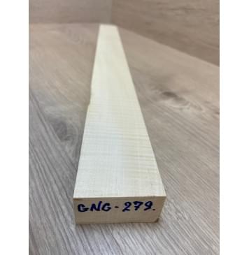 Клён Белый Явор, Волнистый заготовка грифа для Безголовой гитары Радиал ААА Волна АА 28х55-45х550 мм-2