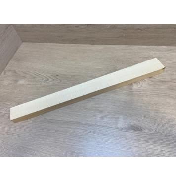 Клён Белый Явор, Волнистый заготовка грифа для Безголовой гитары Радиал ААА Волна АА 28х55-45х550 мм-12