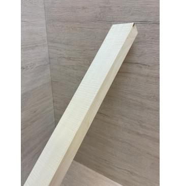 Клён Белый Явор, Волнистый заготовка грифа для Безголовой гитары Радиал ААА Волна АА 28х55-45х550 мм-7