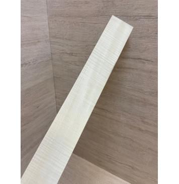 Клён Белый Явор, Волнистый заготовка грифа для Безголовой гитары Радиал ААА Волна АА 28х55-45х550 мм-10