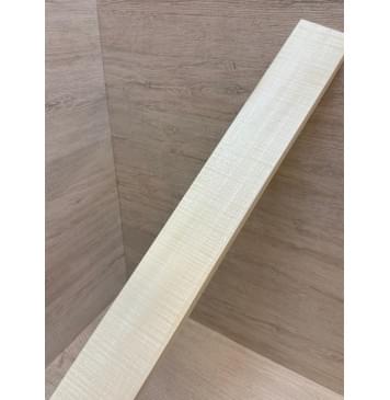 Клён Белый Явор, Волнистый заготовка грифа для Безголовой гитары Радиал ААА Волна АА 28х55-45х550 мм-5