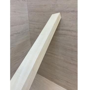 Клён Белый Явор, Волнистый заготовка грифа для Безголовой гитары Радиал ААА Волна АА 28х55-45х550 мм-6