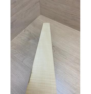 Клён Белый Явор, Волнистый заготовка грифа для Безголовой гитары Радиал ААА Волна АА 28х55-45х550 мм-11