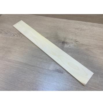 Клён Белый заготовка накладки для электрогитары Тангент АА 10х72х560 мм-0