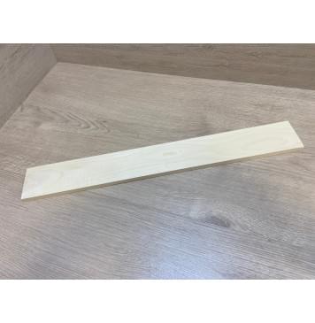 Клён Белый заготовка накладки для электрогитары Тангент АА 10х72х560 мм-9