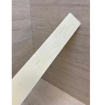 Клён Белый заготовка накладки для электрогитары Тангент АА 10х72х560 мм-5