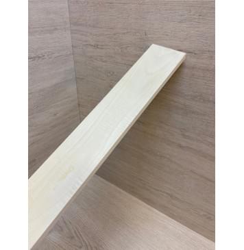 Клён Белый заготовка накладки для электрогитары Тангент АА 10х72х560 мм-6