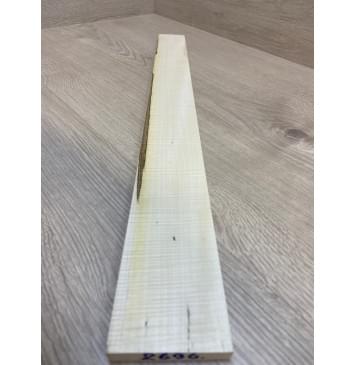 Клён Белый Явор, Волнистый заготовка накладки для электрогитары Радиал АА Волна АА 11.5х62-48х543 мм-3