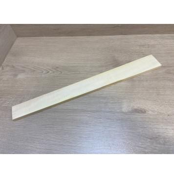 Клён Белый Явор, Волнистый заготовка накладки для электрогитары Радиал АА Волна АА 11.5х62-48х543 мм-10