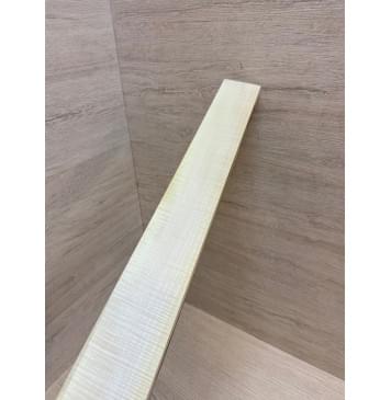 Клён Белый Явор, Волнистый заготовка накладки для электрогитары Радиал АА Волна АА 11.5х62-48х543 мм-8