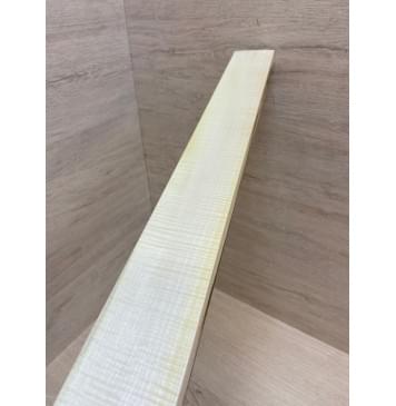 Клён Белый Явор, Волнистый заготовка накладки для электрогитары Радиал АА Волна АА 11.5х62-48х543 мм-4