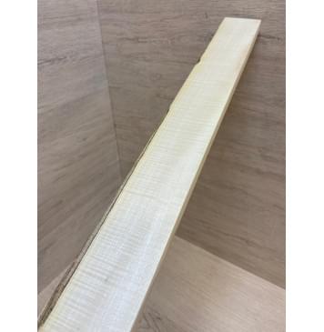 Клён Белый Явор, Волнистый заготовка накладки для электрогитары Радиал АА Волна АА 11.5х62-48х543 мм-6