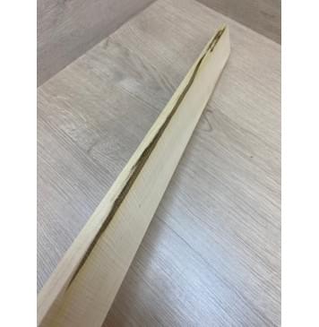 Клён Белый Явор, Волнистый заготовка накладки для электрогитары Радиал АА Волна АА 11.5х62-48х543 мм-11