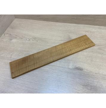 Клён Американский Волнистый Печёный 180 гр заготовка накладки для электрогитары Радиал АА Волна ААА 12х95х505 мм-10