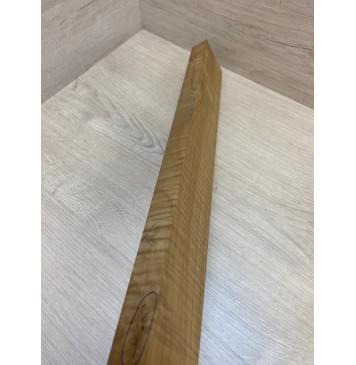 Клён Американский Волнистый Печёный 180 гр заготовка грифа безголовой гитары Радиал А Волна ААА 27х63-53х580 мм-9