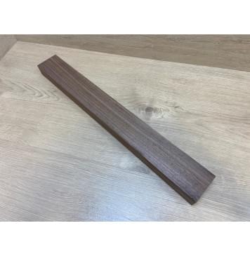Орех Американский заготовка грифа для Безголовой гитары Радиал АА 35х68х565 мм-0