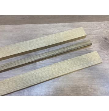 Корина Чёрная заготовка грифа электрогитары Радиал АА 24х(53-23-53)х705 мм - из 3х частей-1