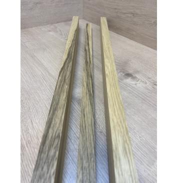 Корина Чёрная заготовка грифа электрогитары Радиал АА 24х(53-23-53)х705 мм - из 3х частей-6