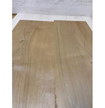 Ольха Печёная 180гр заготовка корпуса Смешанный А 40х193х560-540 мм (2шт)-5