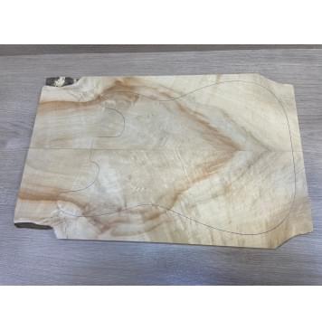 Клён Американский заготовка на топ Смешанный АА 19х180х550 мм - 2 шт. (книжкой)-0