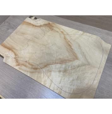 Клён Американский заготовка на топ Смешанный АА 19х180х550 мм - 2 шт. (книжкой)-1