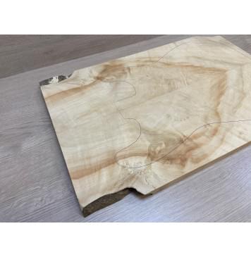 Клён Американский заготовка на топ Смешанный АА 19х180х550 мм - 2 шт. (книжкой)-3