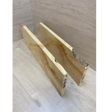 Клён Американский заготовка на топ Смешанный АА 19х180х550 мм - 2 шт. (книжкой)-8