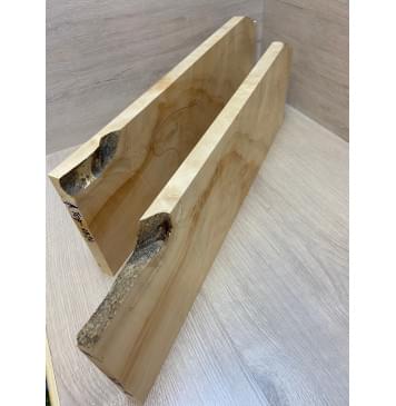 Клён Американский заготовка на топ Смешанный АА 19х180х550 мм - 2 шт. (книжкой)-5