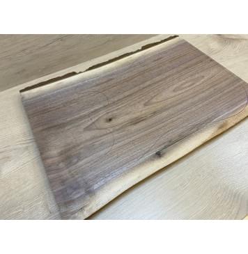 Орех Американский заготовка на топ Тангент А 26х330х540-530 мм - (цельный) Уценка-сучок-2