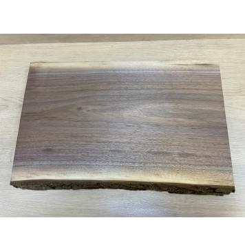 Орех Американский заготовка на топ Тангент А 26х330х540-530 мм - (цельный) Уценка-сучок-10