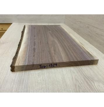 Орех Американский заготовка на топ Тангент А 26х330х540-530 мм - (цельный) Уценка-сучок-8