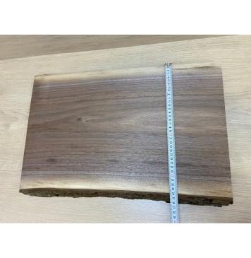 Орех Американский заготовка на топ Тангент А 26х330х540-530 мм - (цельный) Уценка-сучок-9