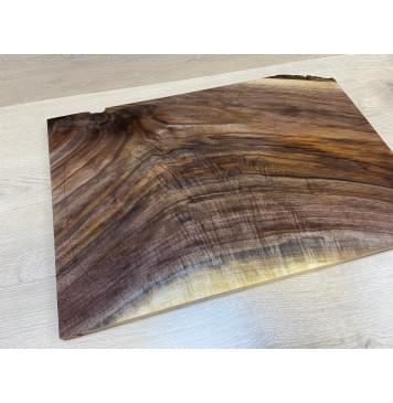 Орех Американский Волнистый заготовка на топ Смешанный АА Волна А 17х395х565 мм - (цельный)-14