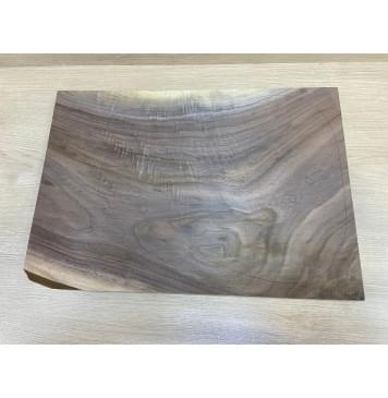 Орех Американский Волнистый заготовка на топ Смешанный АА Волна А 21х360-356х515 мм - (цельный)-2