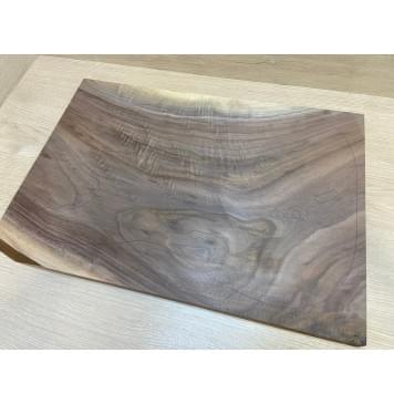 Орех Американский Волнистый заготовка на топ Смешанный АА Волна А 21х360-356х515 мм - (цельный)-3