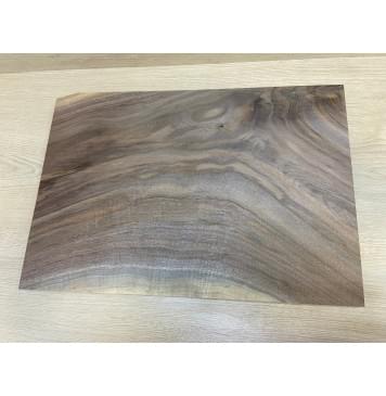 Орех Американский Волнистый заготовка на топ Смешанный АА Волна А 21х360-356х515 мм - (цельный)-7