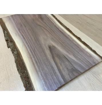 Орех Американский Заболонь заготовка на топ Тангент АА 29х325-310х585 мм - (цельный)-7