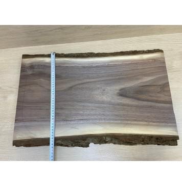 Орех Американский Заболонь заготовка на топ Тангент АА 29х325-310х585 мм - (цельный)-9