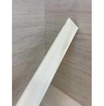 Клён Белый Явор, Волнистый заготовка накладки для электрогитары Радиал А Волна А 11х69-59х520 мм-4