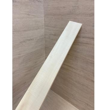 Клён Белый Явор, Волнистый заготовка накладки для электрогитары Радиал А Волна А 11х69-59х520 мм-8