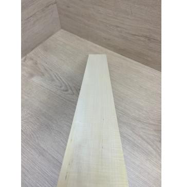 Клён Белый Явор, Волнистый заготовка накладки для электрогитары Радиал А Волна А 11х69-59х520 мм-11