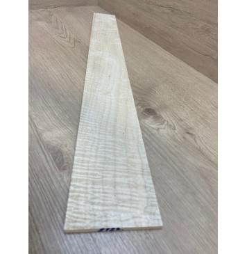 Клён Белый Явор, Волнистый заготовка накладки для электрогитары Радиал А Волна ААА 8.5(7.5)х100-69х645 мм (АКЦИЯ)-4