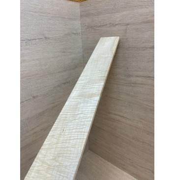 Клён Белый Явор, Волнистый заготовка накладки для электрогитары Радиал А Волна ААА 8.5(7.5)х100-69х645 мм (АКЦИЯ)-7