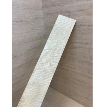 Клён Белый Явор, Волнистый заготовка накладки для электрогитары Радиал А Волна ААА 8.5(7.5)х100-69х645 мм (АКЦИЯ)-9