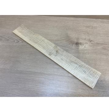 Клён Белый Явор, Волнистый заготовка накладки для электрогитары Радиал А Волна ААА 8.5х78х500 мм (Уценка-сучки)-0